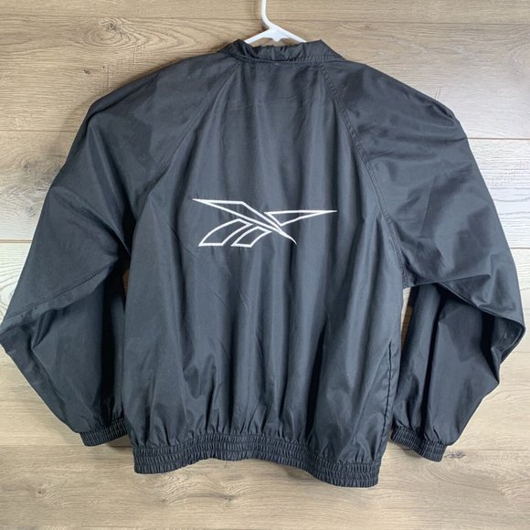 Reebok Mens Full Zip Windbreaker Embroidered "Get Teed Off At O.U."  Black Sz M - Picture 11 of 11